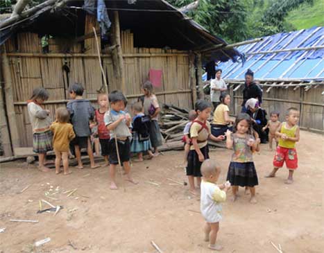 Image result for điện biên nghèo đói