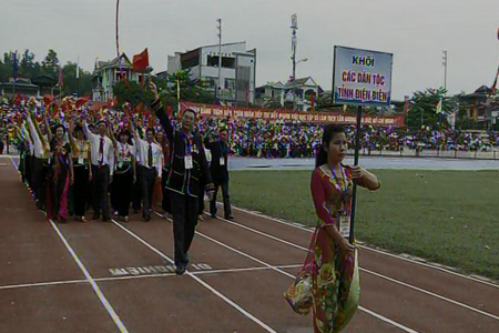 Khối đại biểu các dân tộc tỉnh Điện Biên