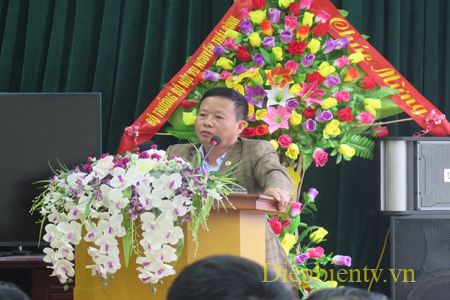Ông Lê Hữu Khang - Giám đốc Sở Nội vụ tỉnh Điện Biên