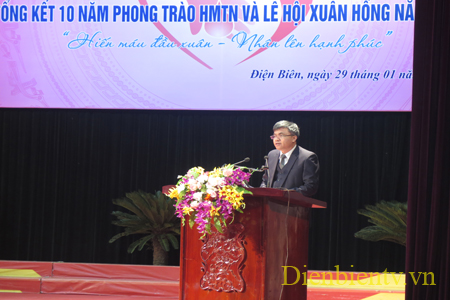 Đồng chí Lò Văn Tiến - Phó Chủ tịch UBND tỉnh Điện Biên.
