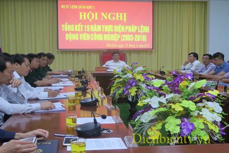 Toàn cảnh Hội nghị trực tuyến tại Điện Biên.