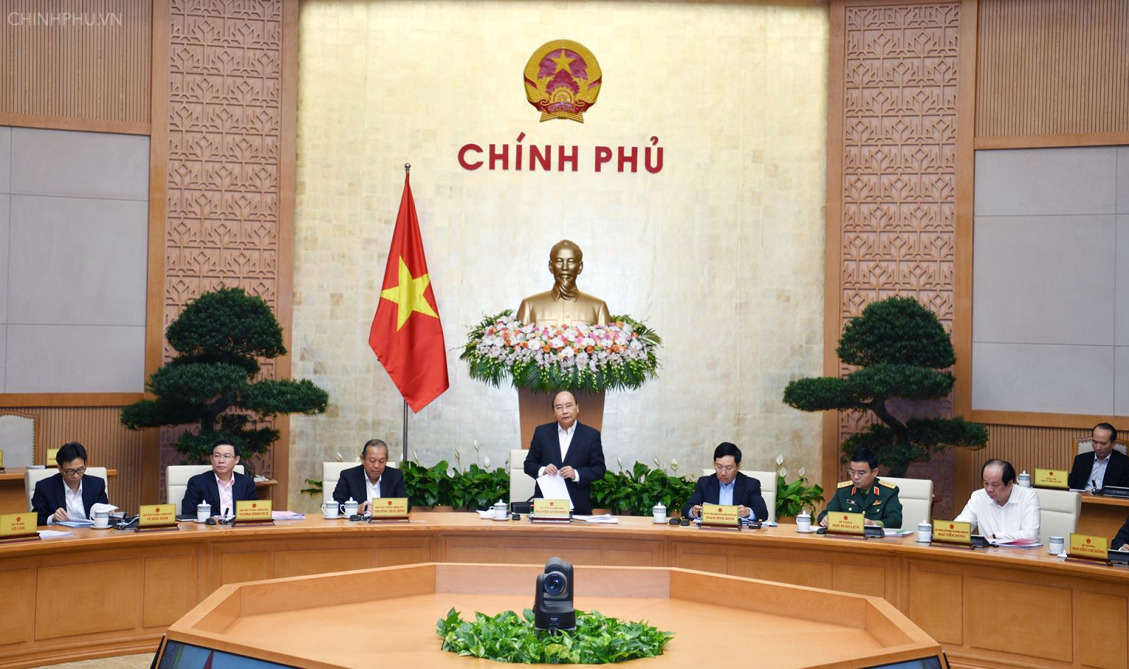 Thủ tướng Nguyễn Xuân Phúc chủ trì Phiên họp Chính phủ thường kỳ tháng 11/2018