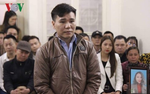 Bị cáo Châu Việt Cường tại tòa