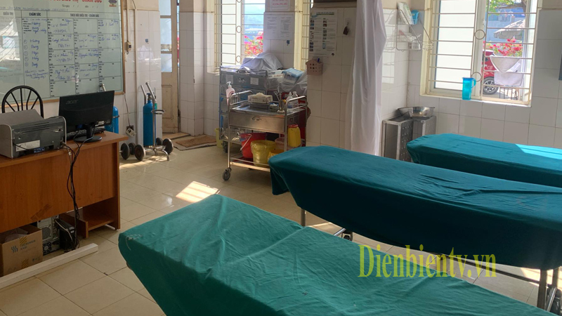 Phòng cấp cứu Bệnh viện đa khoa tỉnh Điện Biên vắng bóng bệnh nhân TNGT do uống rượu bia.