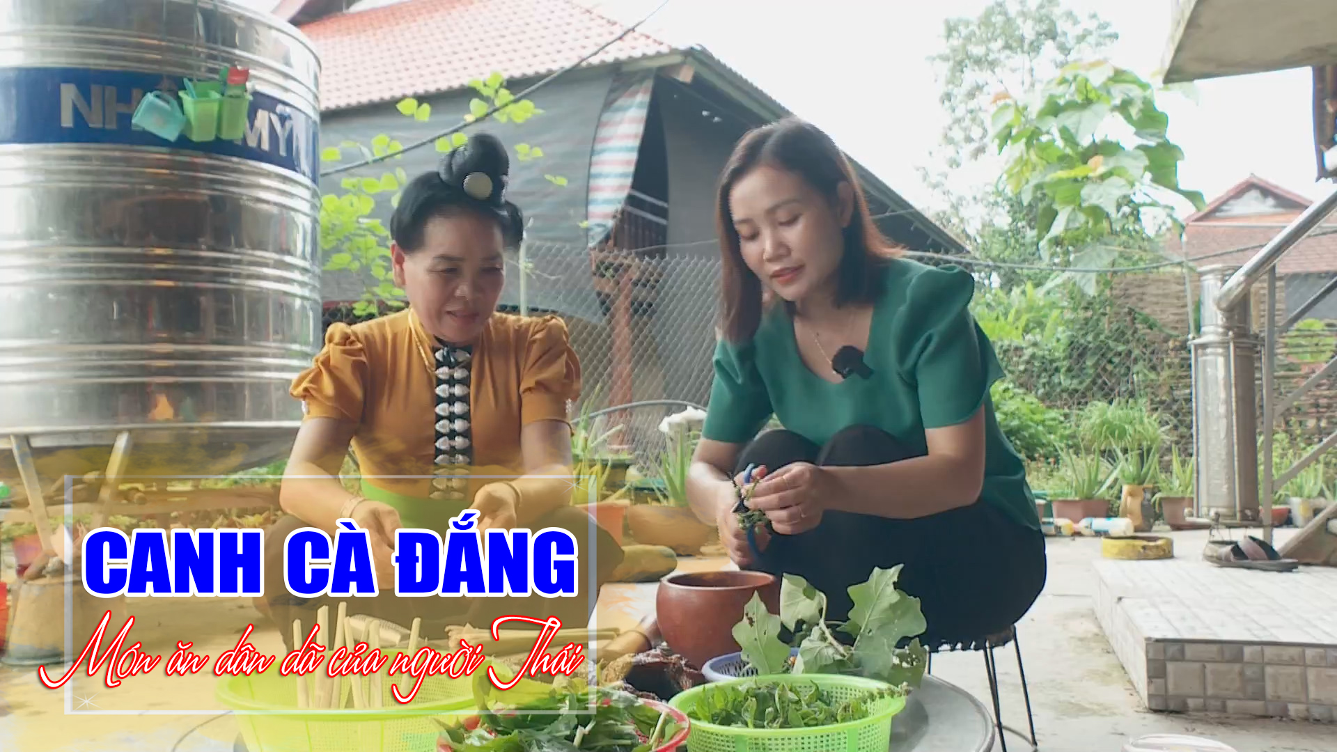 Canh cà đắng - món ăn dân dã của người Thái