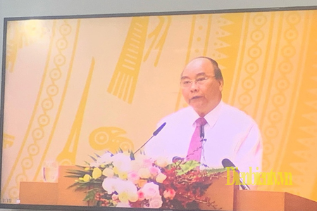 Thủ tướng Chính Phủ Nguyễn Xuân Phúc phát biểu khai mạc hội nghị