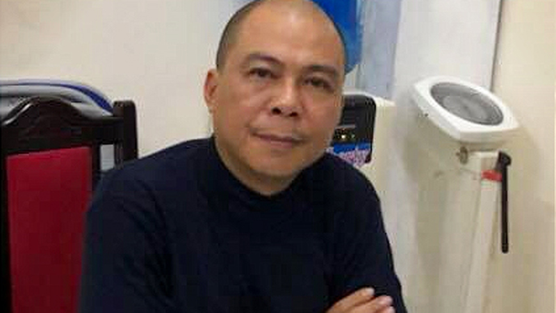 Ông Phạm Nhật Vũ tại cơ quan điều tra - Ảnh: Bộ Công an