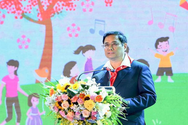 Thủ tướng Chính phủ Phạm Minh Chính phát biểu tại buổi lễ (Ảnh: VGP)