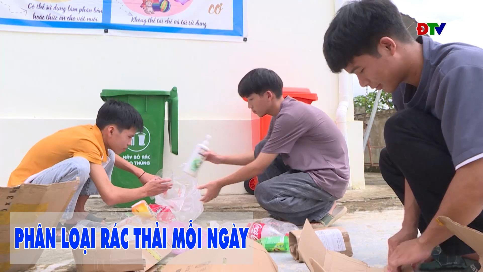 Phân loại rác thải mỗi ngày