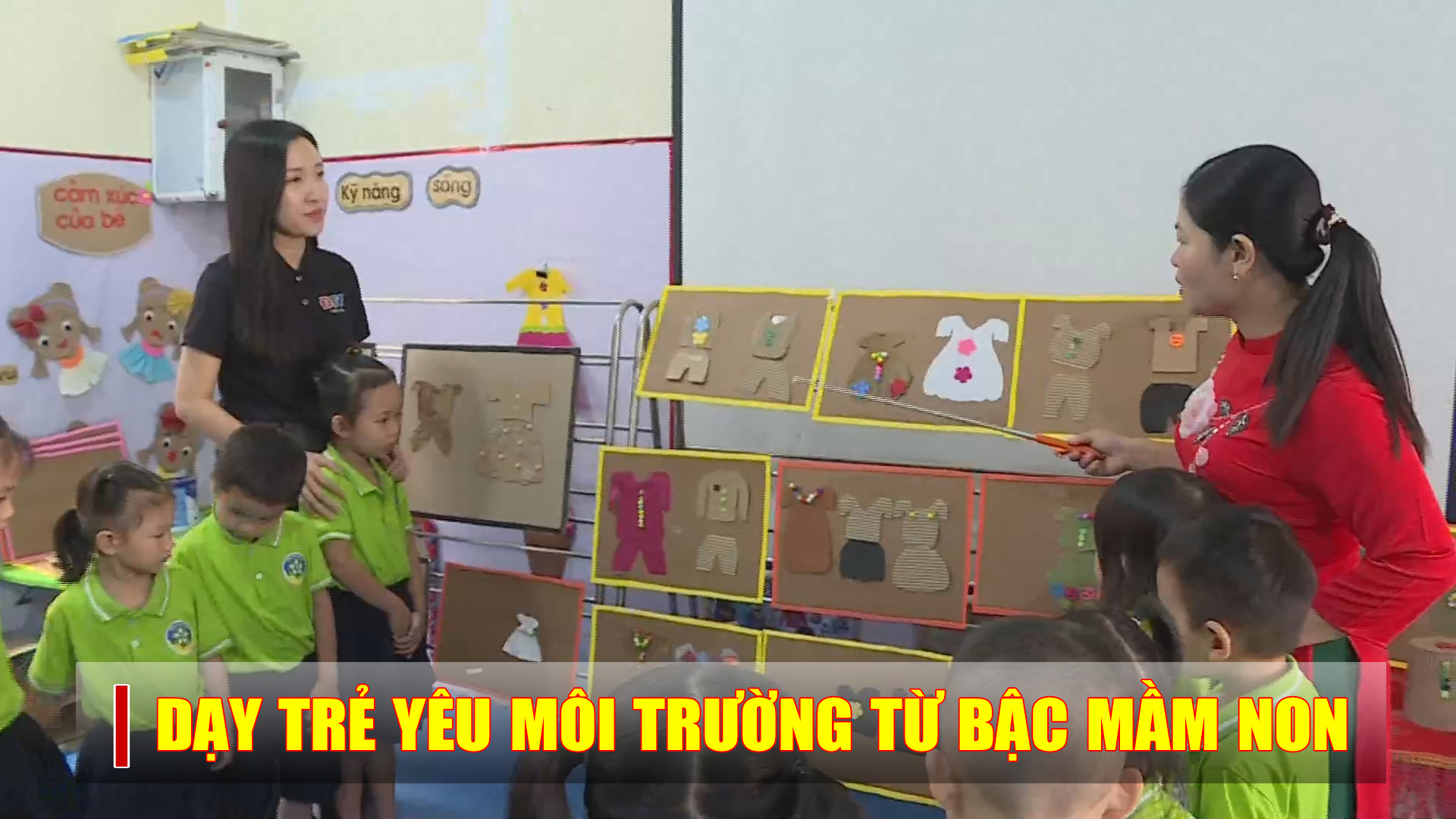 Dạy trẻ yêu môi trường từ bậc mầm non