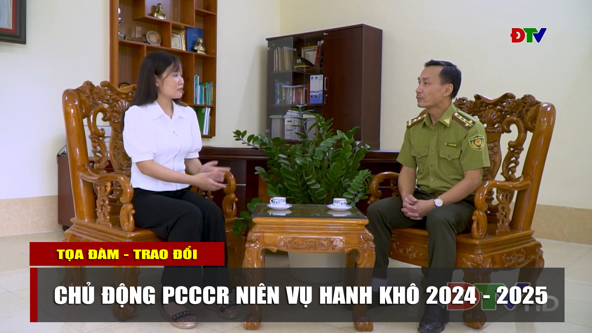 Chủ động PCCCR niên vụ hanh khô 2024 - 2025