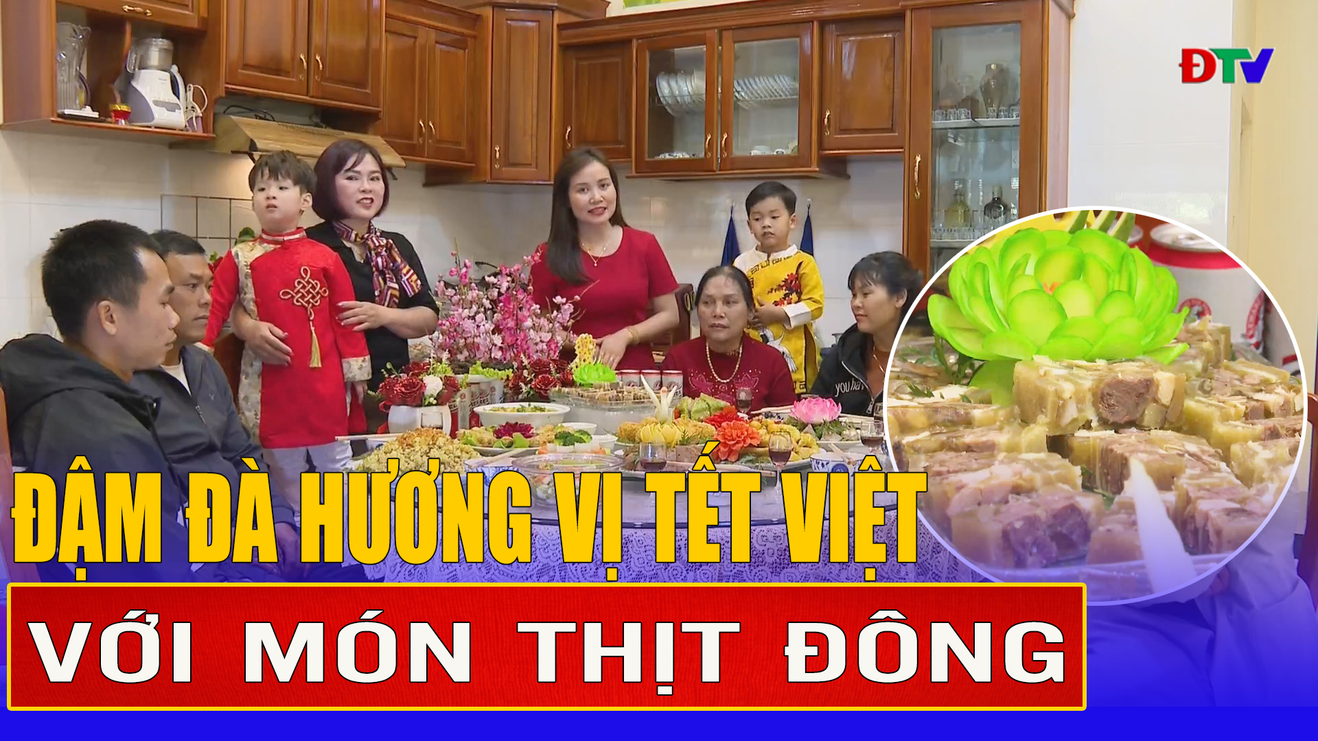 Đậm đà hương vị Tết Việt với món thịt đông