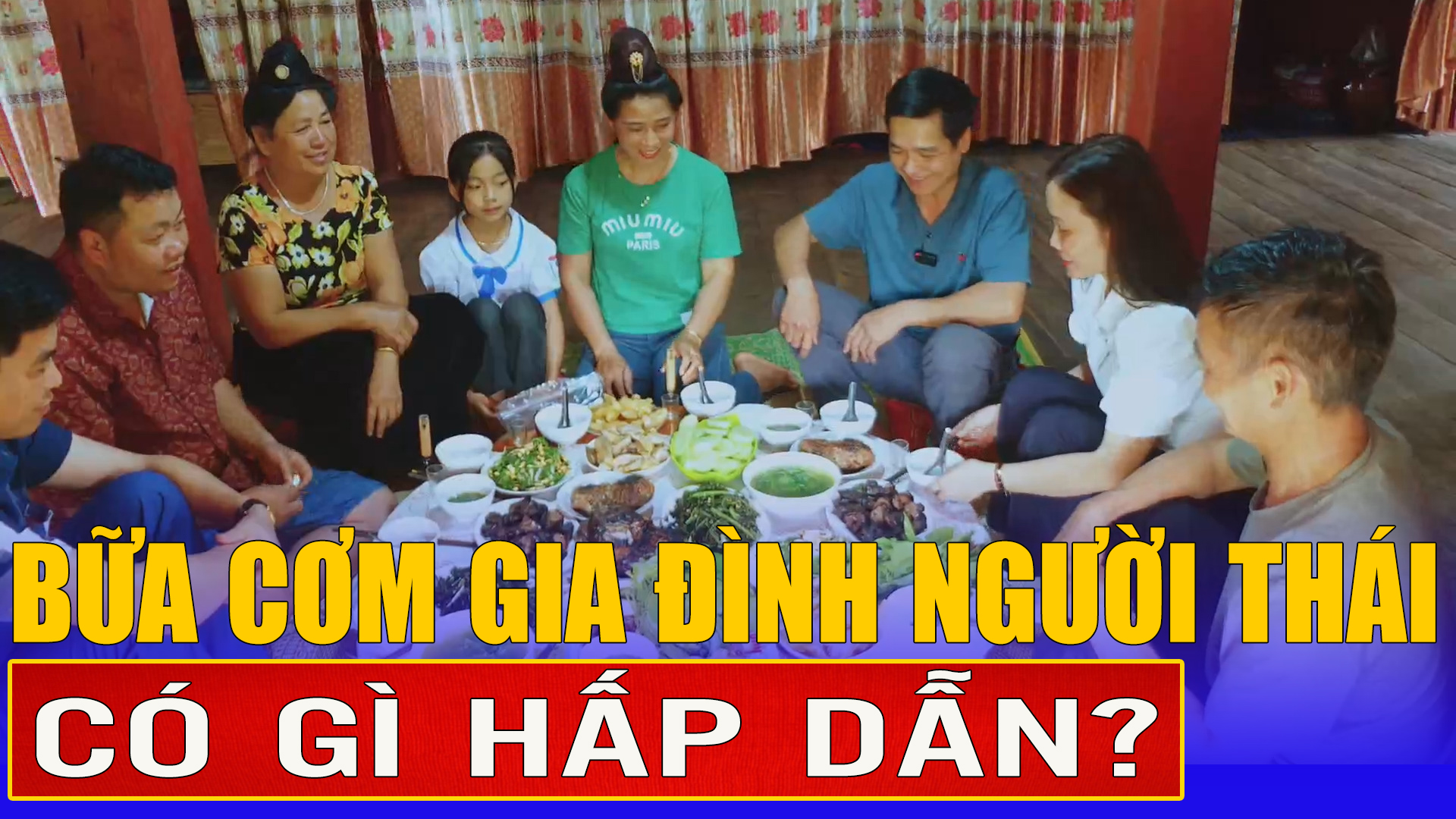 Bữa cơm gia đình người Thái