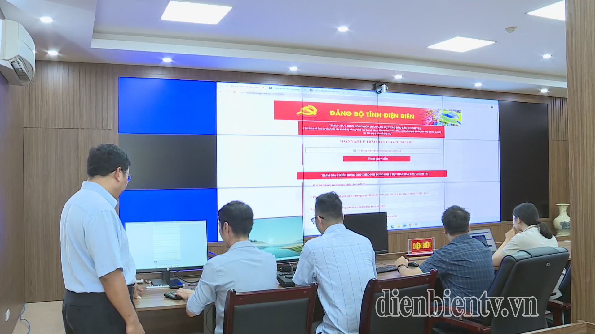 Mở rộng hình thức góp ý vào dự thảo Báo cáo chính trị trình đại hội đảng bộ tỉnh lần thứ XV
