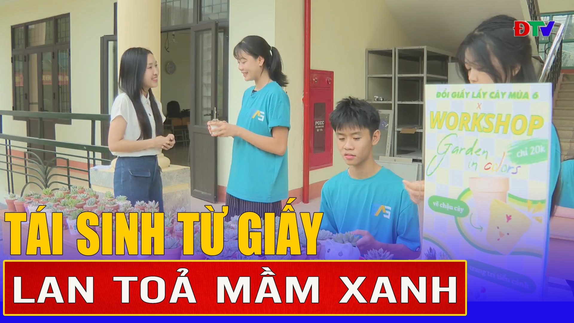 Tái sinh từ giấy - Lan tỏa mầm xanh