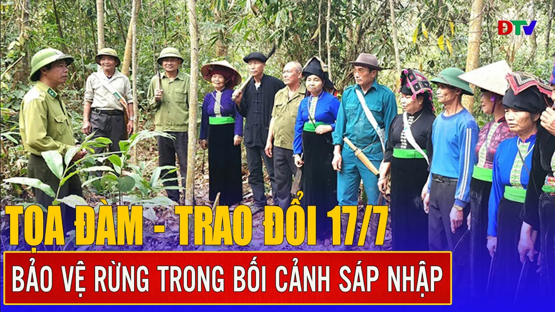 Bảo vệ rừng trong bối cảnh sáp nhập