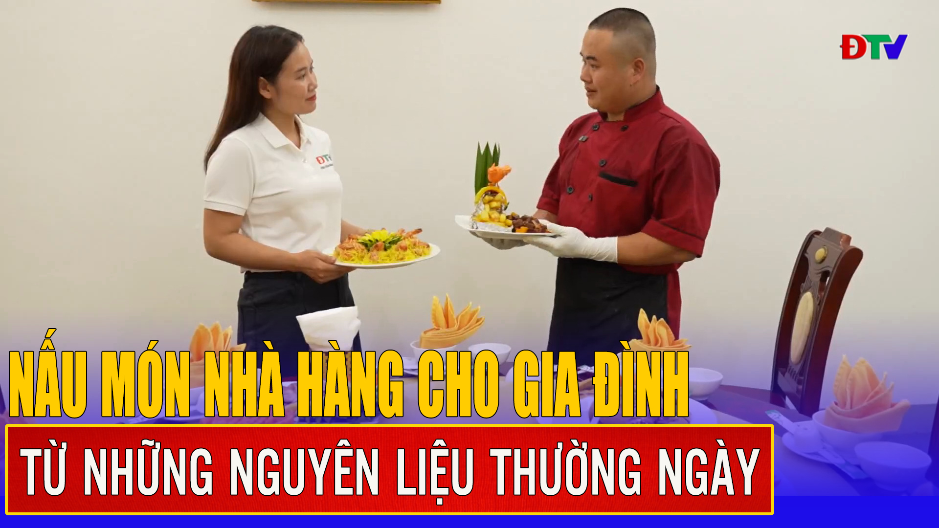 Nấu món nhà hàng cho gia đình
