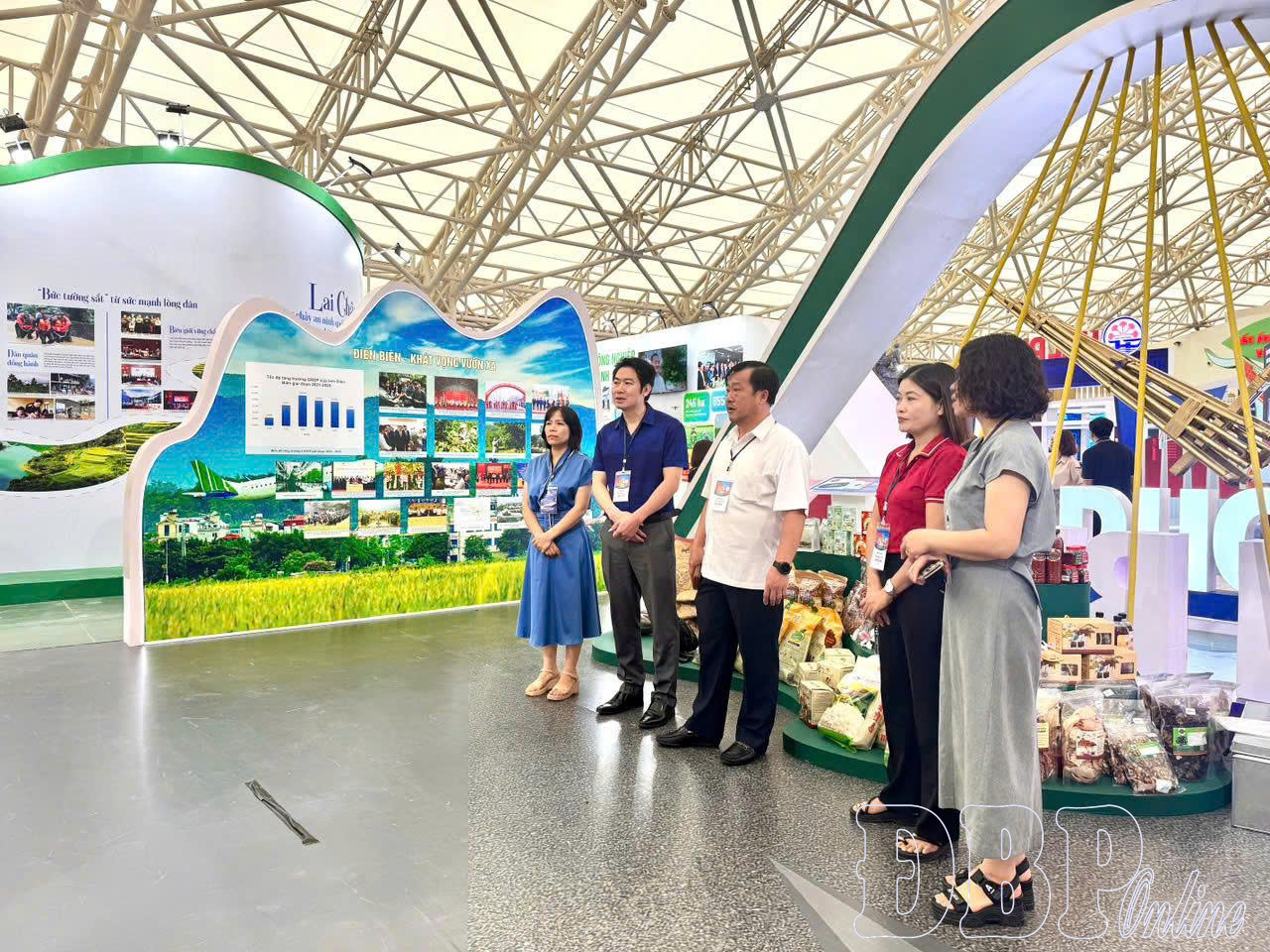 Điện Biên hoàn tất trưng bày tại Triển lãm thành tựu Đất nước nhân dịp kỷ niệm 80 năm Quốc khánh