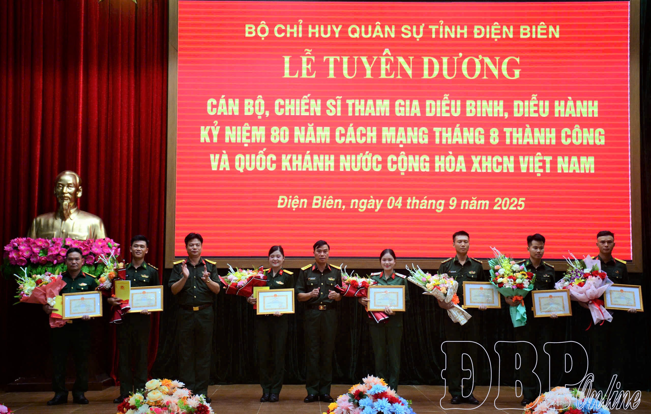 Tuyên dương quân nhân hoàn thành xuất sắc nhiệm vụ A80