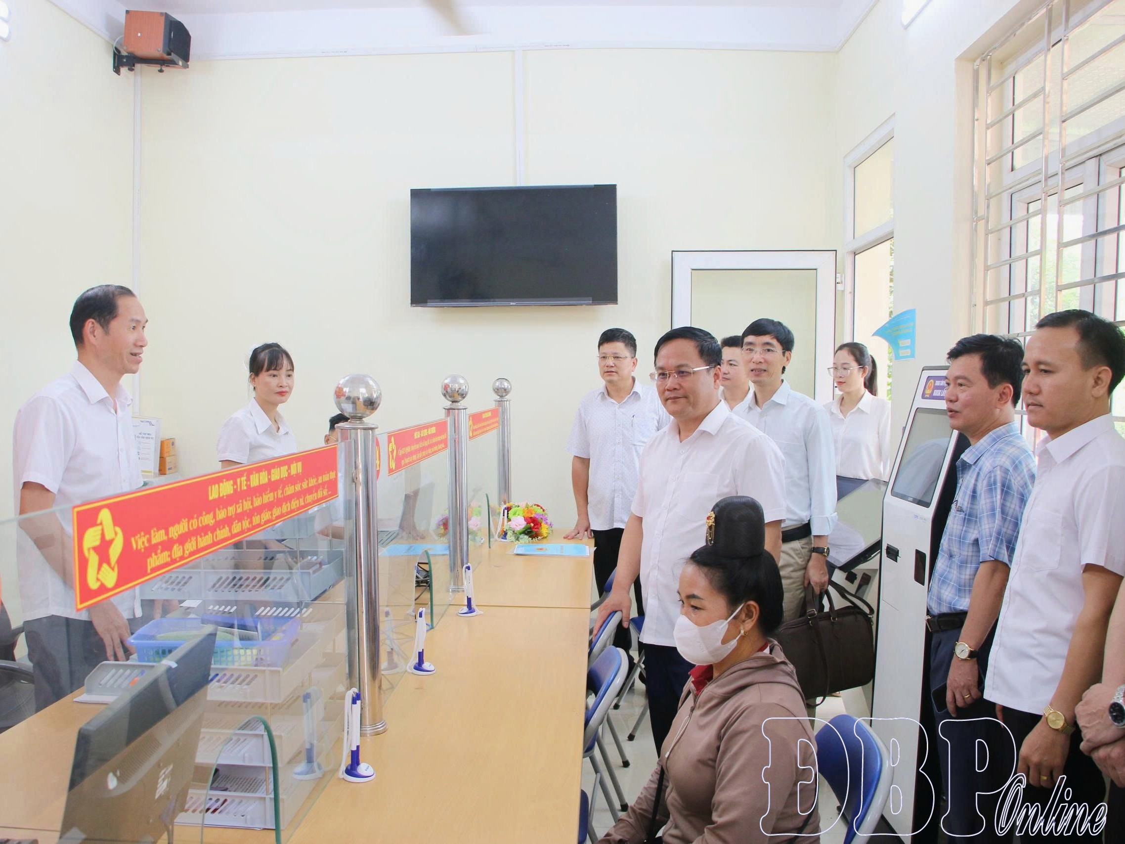 Sở Nội vụ làm việc với xã Mường Ảng và Búng Lao