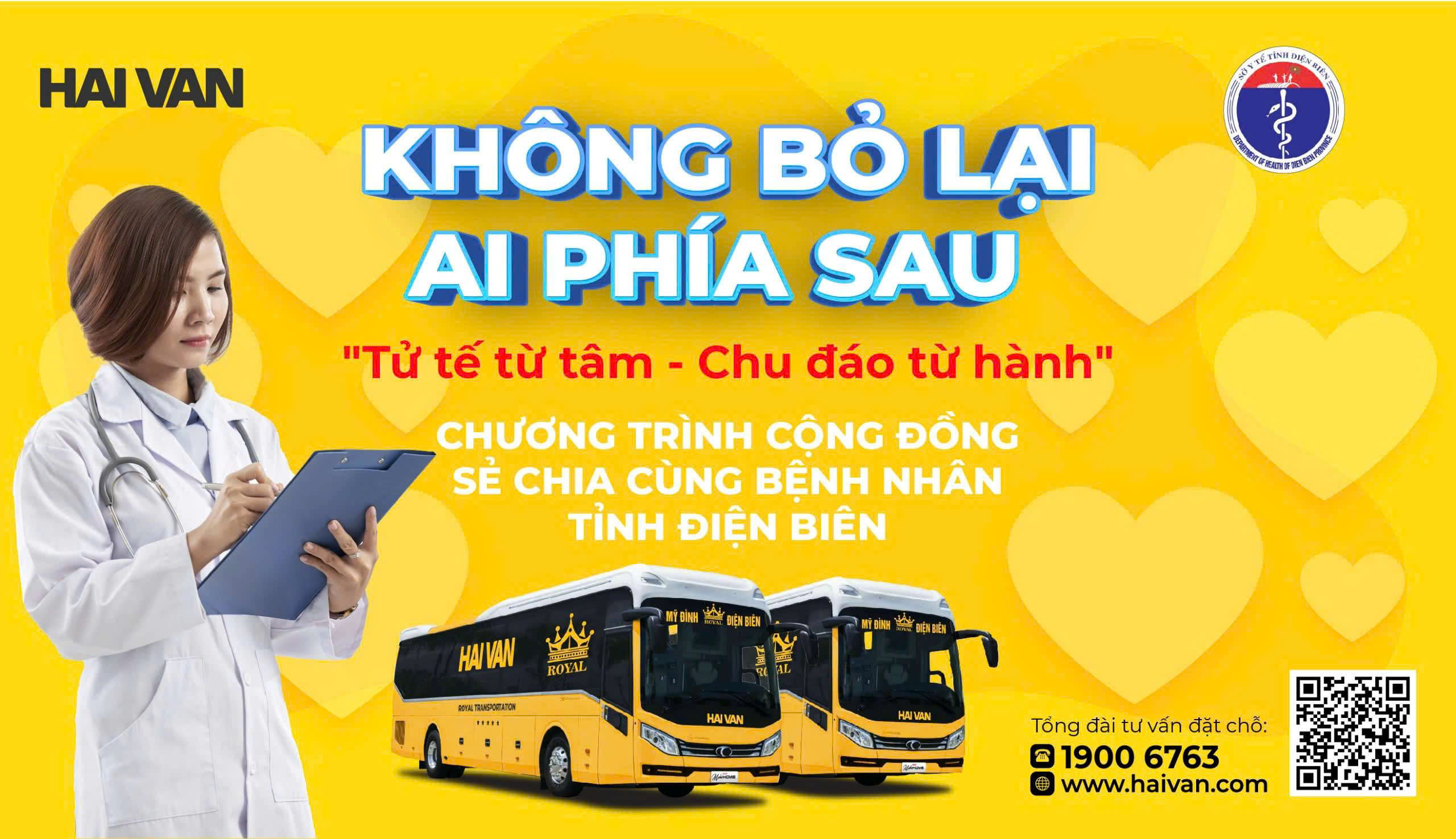 Hải Vân hỗ trợ vé xe khách cho người mắc bệnh hiểm nghèo, học sinh, sinh viên