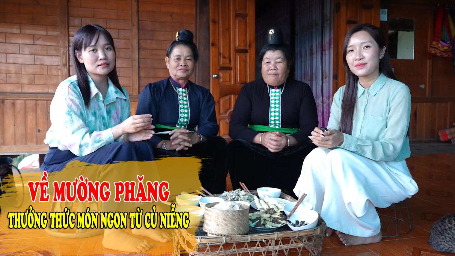 Về Mường Phăng thưởng thức món ngon từ củ niễng