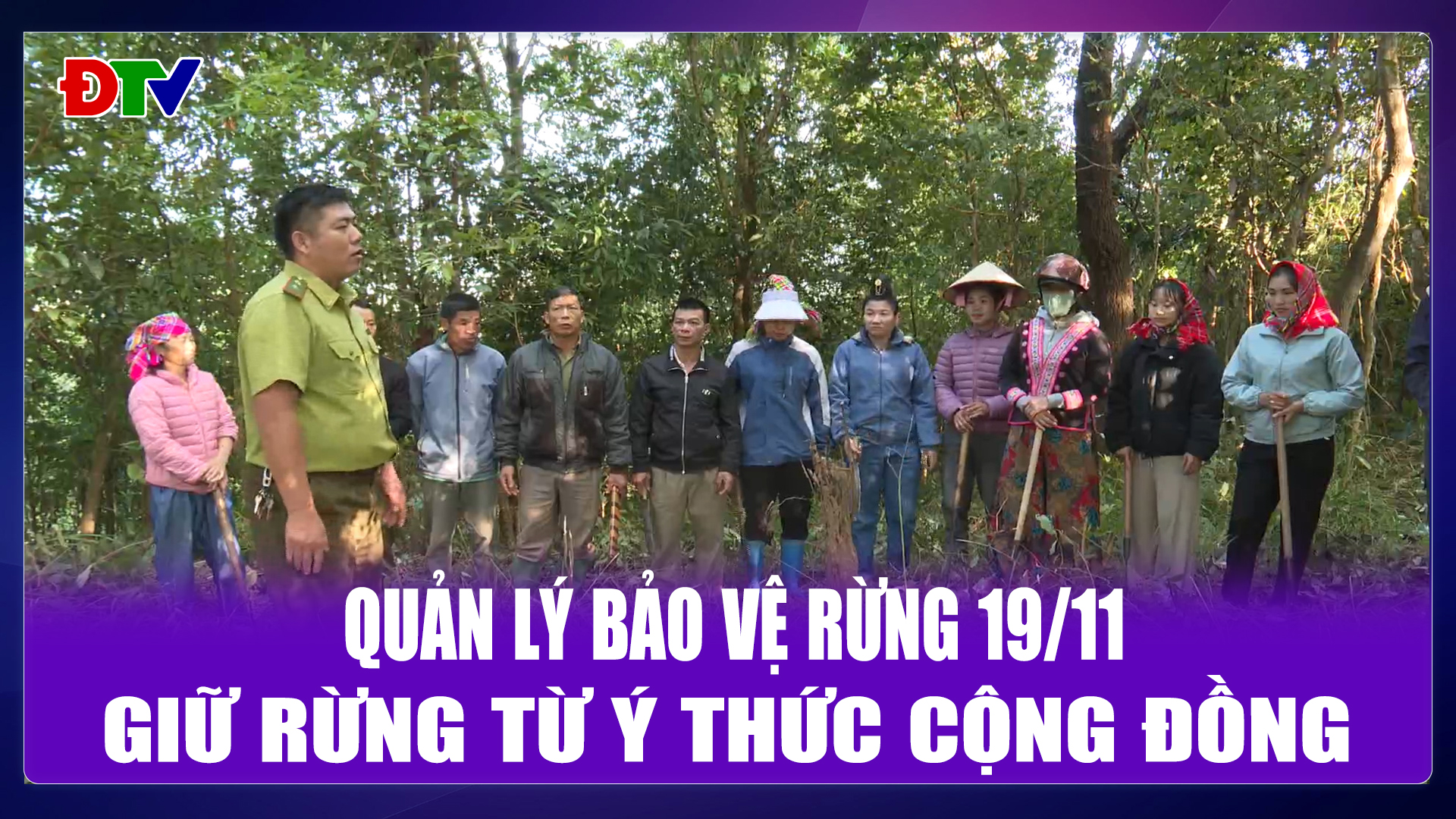 Giữ rừng từ ý thức cộng đồng