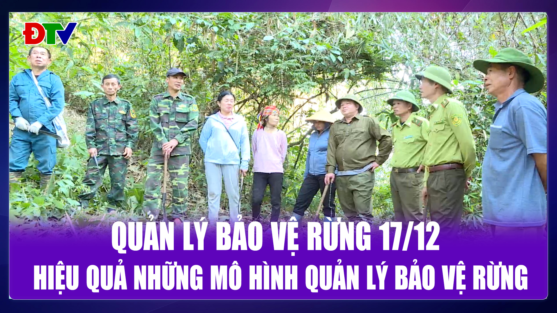 Hiệu quả những mô hình quản lý bảo vệ rừng