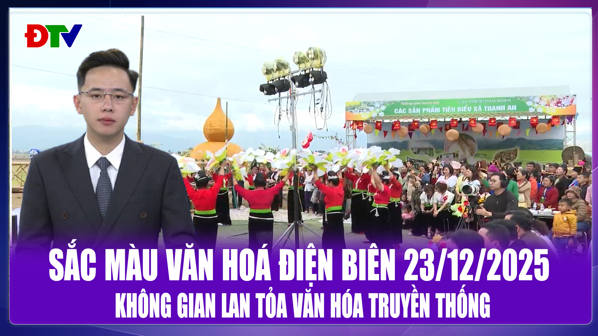 Sắc màu văn hóa Điện Biên ngày 23-12-2025