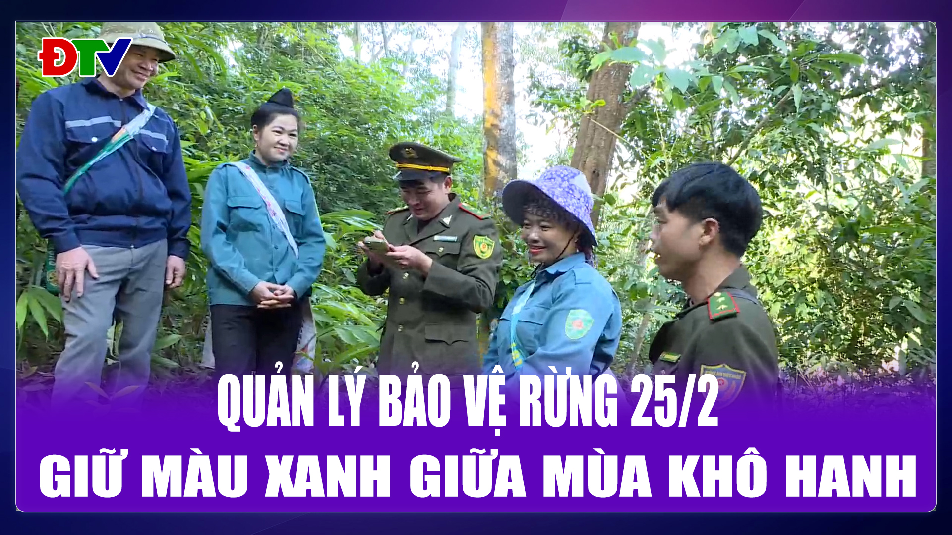 Giữ màu xanh giữa mùa khô hanh