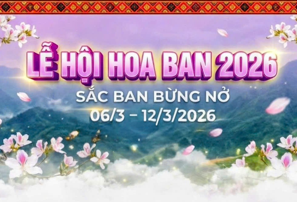 Điều chỉnh thời gian tổ chức Lễ hội Hoa Ban năm 2026 - Đài Phát thanh và  Truyền hình Điện Biên