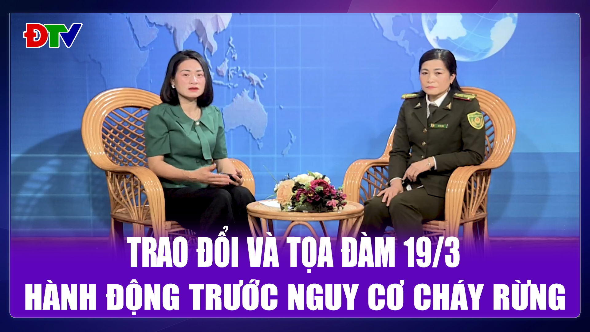 Hành động trước nguy cơ cháy rừng